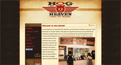 Desktop Screenshot of hogheavenbbq.com